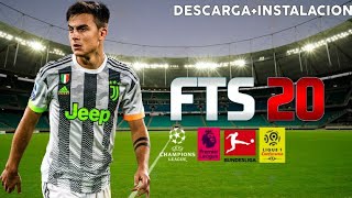 FTS 20 ANDROID OFFLINE KITS Y FICHAJES ACTUALIZADOS +LIGA MX GRAFICOS FULL HD SOLO 300 MB