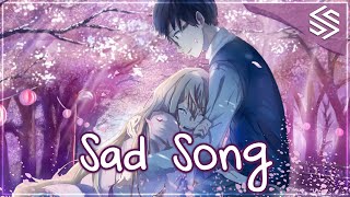 Nightcore - Sad Song (Switching Vocals) - (Lyrics)