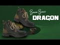 Bacca Bucci DRAGON Splash-proof Leather Classic Fashion Boots for Biking Trekking & Hiking