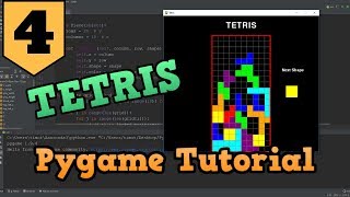 Pygame Tutorial - Tetris (Part 4)