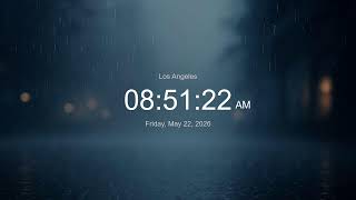 🔴 LIVE | Clock / Time in Los Angeles now / LIVE Los Angeles / what time is it now