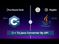 Convert any code from one language to another | C++ to java Converter| java to python converter