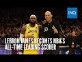 LeBron James becomes NBA’s all-time leading scorer