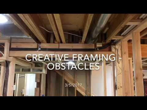 Finishing My Basement - Getting Creative Framing Obstacles Finishing My Basement - Getting Creative Framing Obstacles