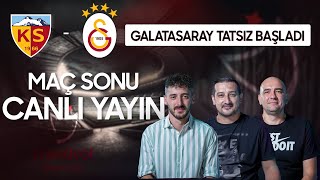 Kayserispor 0 - 0 Galatasaray | Serhat Akın, Bora Beyzade & Berkay Tokgöz #canlı