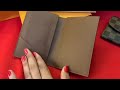 Unboxing Louis Vuitton Passport Cover