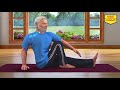 yoga with modi vakrasana hindi