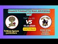 Trillions System Ltd Strikers vs Samp Army Cocrico Cavaliers | Trinidad T10 Blast Live Score 2024