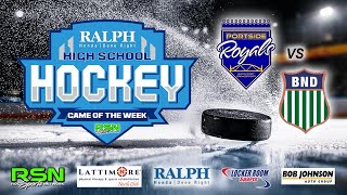 Portside vs. BND United I 7:30 PM I Ralph Honda HS Hockey Game of the Week