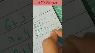 #Shorts #math #mathriddles|Math riddles|Can you find the answer??|Solve this|Math problem|AYS Bucket