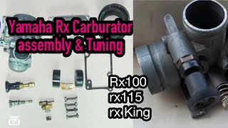 Yamaha Rx Carburetor Tuning and Assembly |