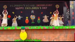 pushpa raj ////  full entenmens stage video/// children day's 2024/// dance nice 👍👍👍👍