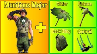 munitions major best combos - fortnite munitions major gameplay