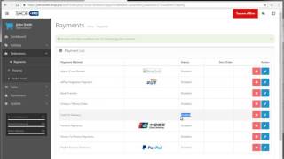 Shop.Pro Tutorial 5 - How to Setup Different Payment Systems