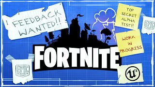 Loading into TOP SECRET Fortnite Alpha... (Fortnite in 2015)