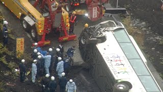 富士山・観光バス横転死傷事故で運転手の男を在宅起訴　警察はフットブレーキの使い過ぎで「フェード現象」と判断