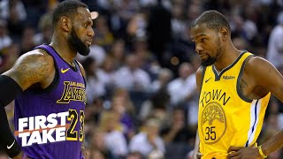 First Take gets heated debating LeBron vs. Kevin Durant