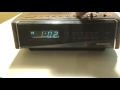 panasonic rc 75 am fm alarm clock radio