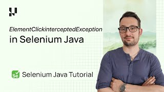 Handling ElementClickInterceptedException in Selenium Java | Selenium 4 Tutorial | TestMu AI