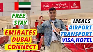 Free Visa and Hotel Stay in Dubai 🇦🇪 : Emirates Dubai Connect How to Use