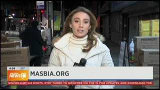 Masbia Featured In NY1's Story On Vaccines For Essential Emergency Food Workers