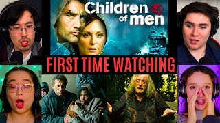 REACTING to *Children of Men* THIS IS HEARTBREAKING! (First Time Watching) Sci-fi Movies