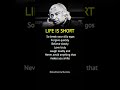 life is short | Dr APJ Abdul Kalam motivational quotes #shorts #status #motivation #trending #viral