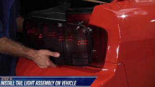 How To Install Tail Lights on (2005-2009 All)  Mustang