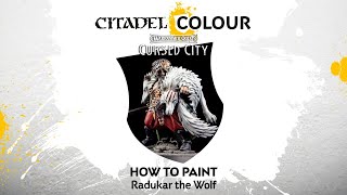 How to Paint Warhammer Quest Cursed City: Radukar the Wolf