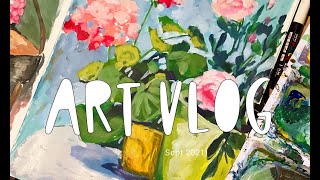 Art Vlog - Sept - Still Life Exploration