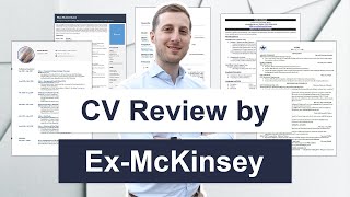 Ex-McKinsey Project Lead reviews CVs (Ep. 2)