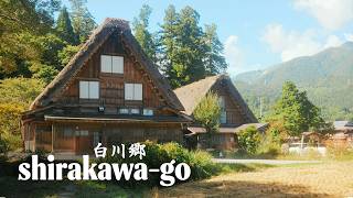 Shirakawa-go, Japan 🇯🇵 A Traditional Village in the Mountains of Japan