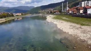 Everyday Fishing Scene in Bosnia, Gorazde.