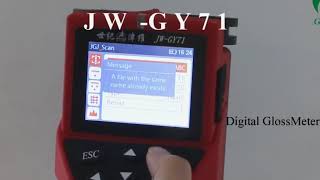 JW-GY71 NDT Integrated Rebar Scanner