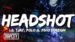 Lil Tjay, Polo G & Fivio Foreign - Headshot (Lyrics)