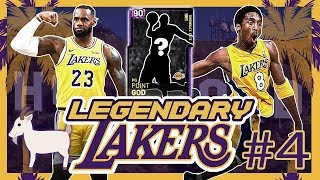 LEGENDARY LAKERS #4 - BRINGING IN A LAKERS GOAT TO CARRY THE SQUAD IN NBA 2K19 MYTEAM