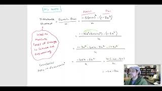 response video: common mistake with the difference quotient