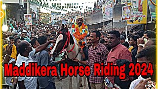 Maddikera Horse Riding 2024 || Edited By T.Venkateswarlu Babu || TVS Sri Balaji || TVS Sumanth ||