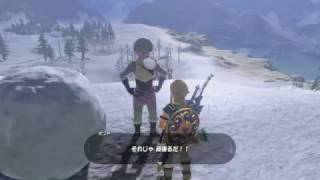 ゼルダの伝説 ブレスオブザワイルド 雪玉ボウル 快晴 ストライク３連発