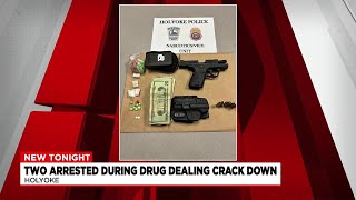 Two arrested during drug dealing crackdown