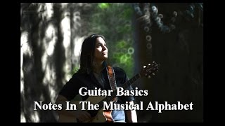 Learning The Musical Alphabet - Beginner Music Lesson