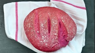 Pink beet bread for Valentine's Day | Good after Food