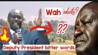 Kumechemka ‼️See what Deputy President Gachagua said -amshambulia Raila Hadharani .