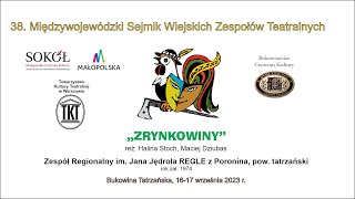 Witamy na 38. Międzywojewódzkim Sejmiku Wiejskich Zespołów Teatralnych