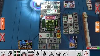 MJ PC版 和了メドレー 151 咲カップ決勝 同じ相手から二回国士無双