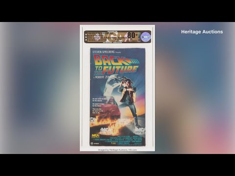 Back To The Future Vhs Tape Sold For 75k Youtube