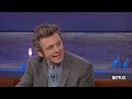 michael sheen gets teased by women chelsea netflix