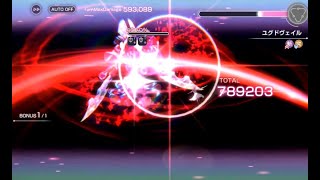 【ヘブバン】第4回スコアアタック ユグドヴェイル（DP増)　最中アタッカー20.5万【無課金】