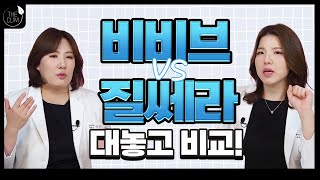 비비브 vs 질쎄라 대놓고 비교하기