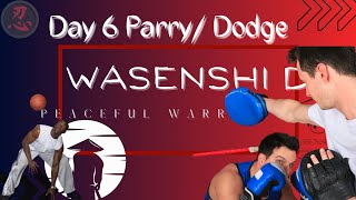 Day 6 WasenshiDo Martial Arts How to Parry/ Dodge/ Avoid attacks